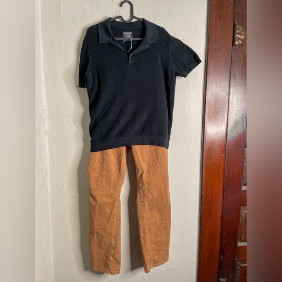 Black abercrombie & fitch polo size L - Picture 4 of 5